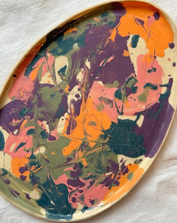 Zestaw ceramicznych talerzy, bien.ceramics