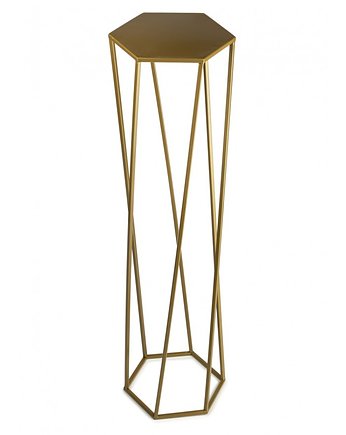 Kwietnik Metalowy Sasa Złoty 100 cm, MIA home