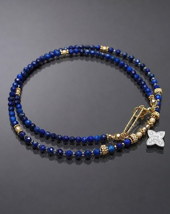 Lapis lazuli vol. 24 /choker/ 08.06.26 - Szlachetna kolekcja, KiKa pracownia
