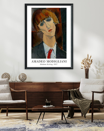 Plakat reprodukcja Amadeo Modigliani 'Madame Kisling', Well Done Shop