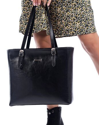 Torba skórzana  - shopper   (7181), BOSCCOLO