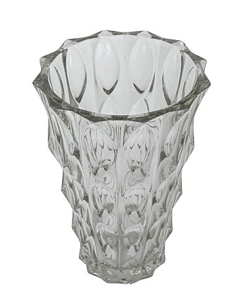 Wazon kryształowy, włoski design, lata 60, produkcja: Włochy, Przetwory design