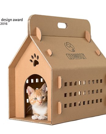 CHILL Box, domek dla kota od COSY AND DOZY, cosy and dozy