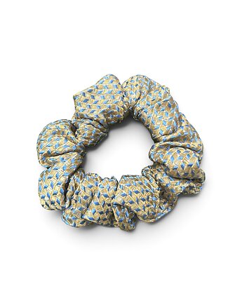 Jedwabna gumka scrunchie z upcyclingu, Lush from trash