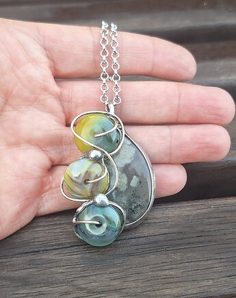 Agatowo - wisiorek, po drugiej stronie lustra