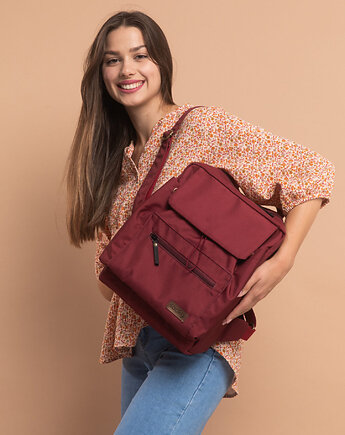 Plecak wodoodporny kompass bordo, sacky bag