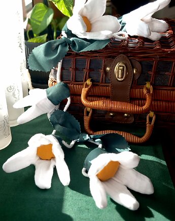 GIRLANDA zawieszka do pokoju dziecka KWIATY STOKROTKI wyprawka, Atelier Liliputki