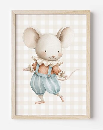 Plakat Na Ścianę Dla Dzieci Bajkowy Cyrk nr. 7, Dekoracjan