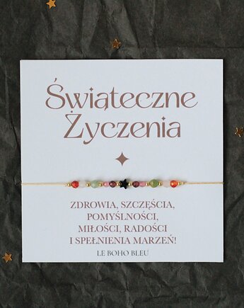 Świąteczne Życzenia w bransoletce!, Le Boho Bleu