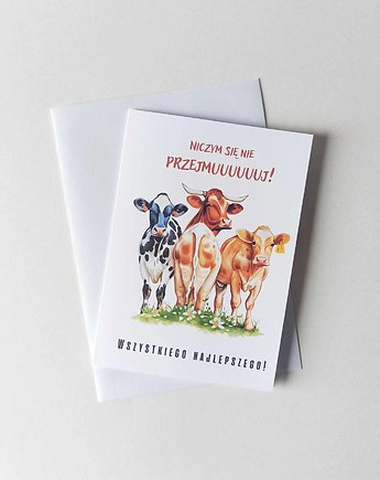 Zabawna Kartka z Krówkami, Rabskart