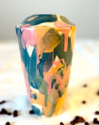 Ceramiczny kubek podróżny 400ml, bien.ceramics