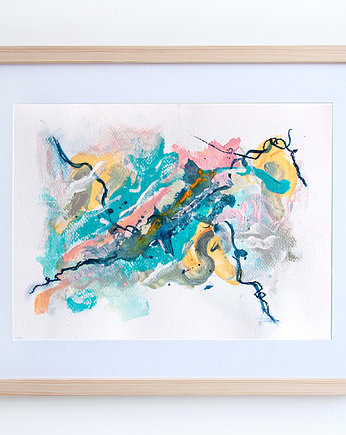 ORYGINAŁ - Stain No.10 - 21 x 30 cm, Gosia Sendlewska