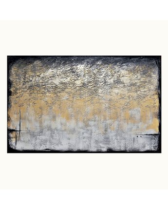 Tierra del Oro 3 , abstrakcja, nowoczesny obraz ręcznie malowany, Galeriai