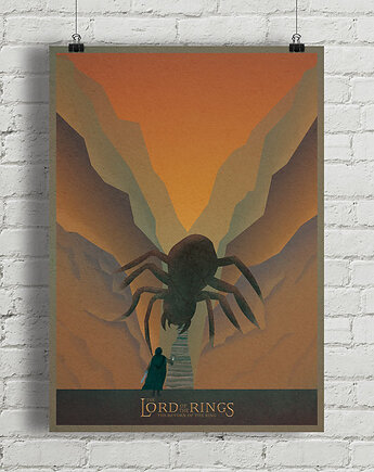 Plakat Władca Pierścieni: Powrót króla / The Lord of the Rings, minimalmill