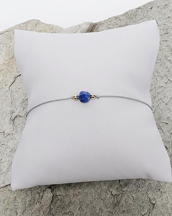 Bransoletka na sznurku z lapis lazuli MONO LUCK, Gleeme Jewellery