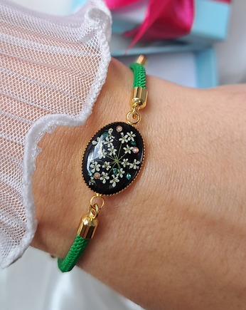 Bransoletka Dzika Marchew na Czerni, Frant Art Jewellery