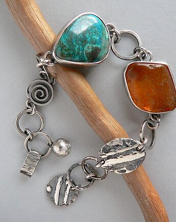 -chryzokola i bursztyn-, Emilia Woźniak