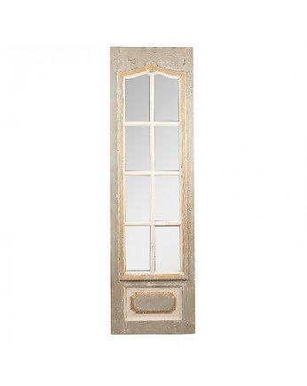 Lustro Drewniane Drzwi Postarzane Gris 172x50 cm, OKAZJE - Prezent na Ślub