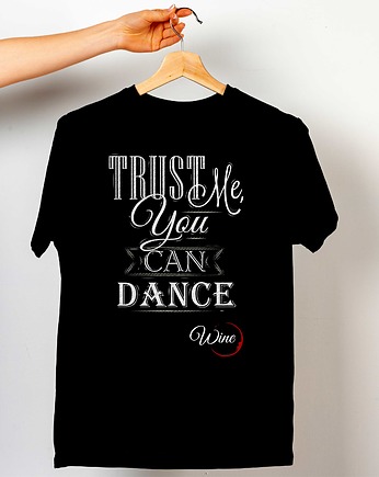 Koszulka  z nadrukiem You can dance, ART ORGANIC