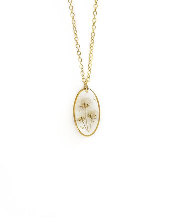 Naszyjnik z kwiatami, prezent na urodziny, Colie