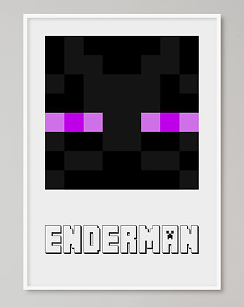 Minecraft plakat "Enderman", Pas De LArt