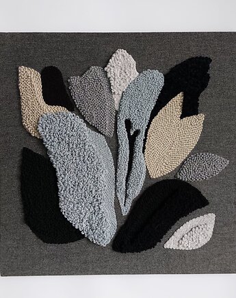 Obraz minimalistyczny punch needle, PUCHAKI