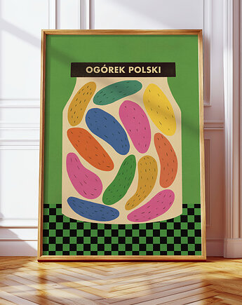Plakat Ogórki, MUKI design