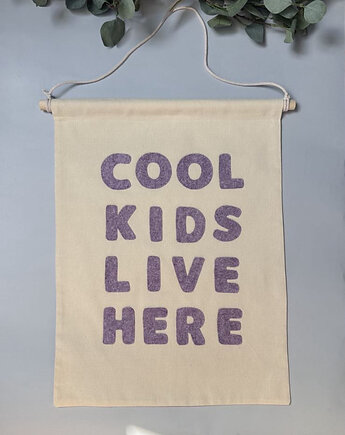 Proporczyk - Plakat "COOL KIDS", Koalka Baby
