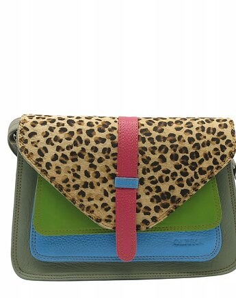 Torebka damska klasyczna elegancka skórzana na ramię pasek OLIVKA, Olivka Warsaw