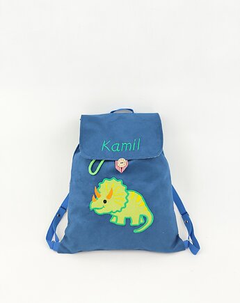 Plecak z dinozaurem, plecak dinozaur, personalizowany prezent, Enitka Sweet Baby Room