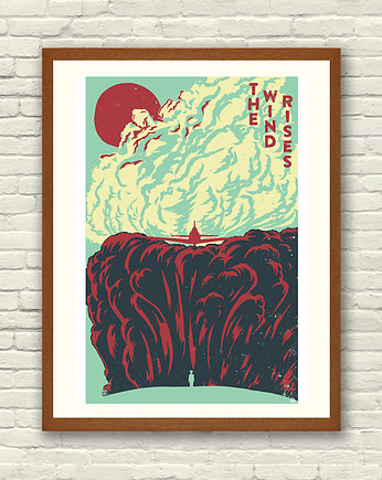Plakat The Wind Rises , minimalmill