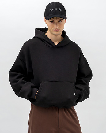 Czapka z daszkiem,,3FORU" czarna, 3 for U