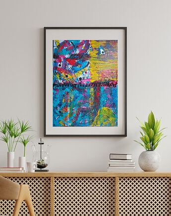 Obraz "Mój Picasso"60x80, Anna Maria Majkutewicz