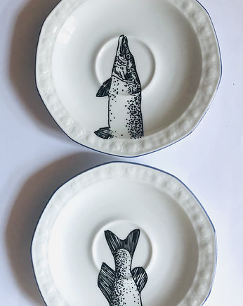 Ryby puzzle, arent plates