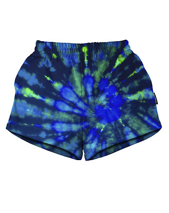 Shorty Spodenki Damskie DR.CROW Tie Dye Blue, DrCrow