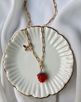 Naszyjnik Malina i Pszczoła, MaLa Jewellery