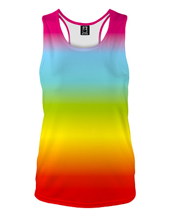 DR.CROW Bokserka Top Ombre Rainbow, DrCrow