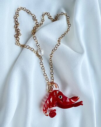 Naszyjnik z krewetką, MaLa Jewellery