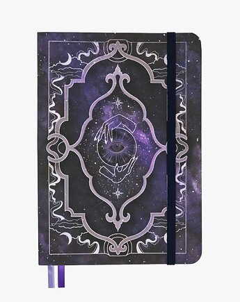 Fortune-teller - notatnik A5, bullet journal, dziennik, planer w kropki, Devangari Art