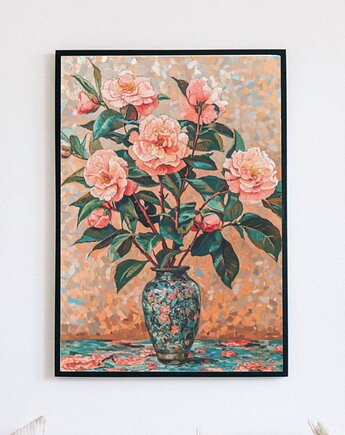 Plakat - Piękne kamelie, Harry Monkey