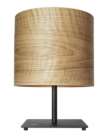 Lampa stołowa, nocna LEEA - Black Oak Dreamcatcher. Naturalny fornir dąb., LEEA lamps