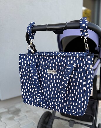 Wodoodporna torba mommy polka dots, sacky bag