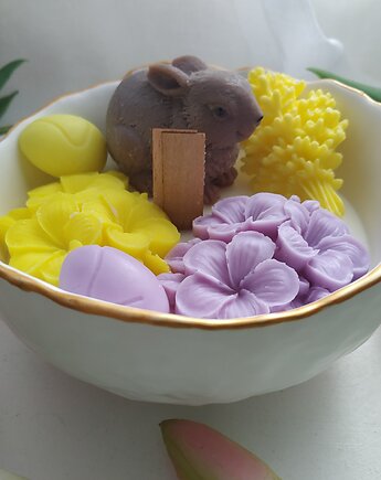 Świeca z zajączkiem Wielkanoc, Narcissus Candle