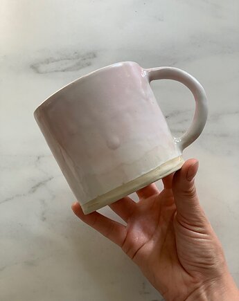 Ceramiczny Kubek Handmade Marshmallow Pink, OSOBY - Prezent dla nauczyciela