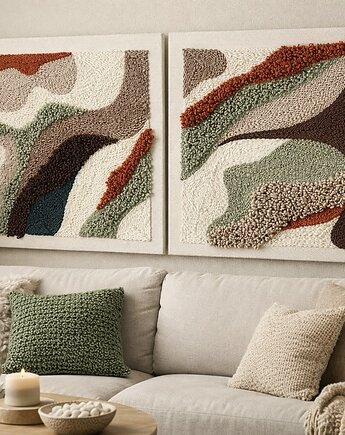 Obraz tkany, Sznurkowelove