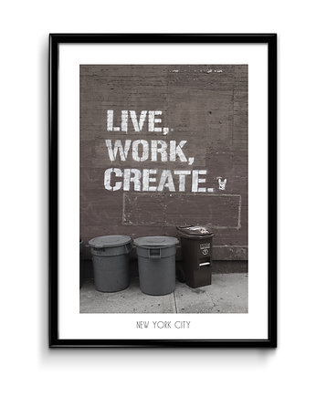 Plakat New York City #5, Bury Lis