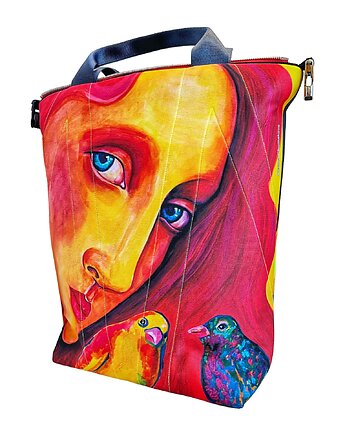 Art MIMA bag UNI & Oksana Chumakova print, MIMAbags