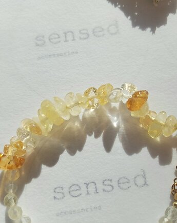 Bransoletka z cytrynem, s e n s e d  accessories