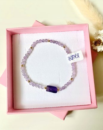 Bransoletka z kamieniem naturalnym Ametyst, Sofija Jewelry