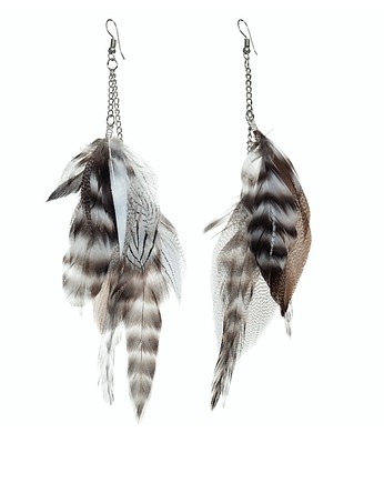 Kolczyki z piórami nifty, Ajdacho